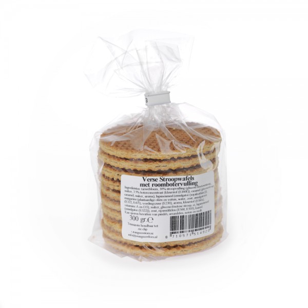 Verse Roomboter Stroopwafels